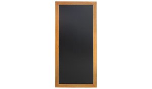 Nástěnná popisovací tabule LONG 56x120 cm, teak