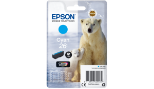 Epson Singlepack Cyan 26 Claria Premium Ink originální