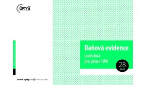 Daňová podrobná evidence pro plátce DPH A4