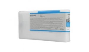 Epson T6532 Cyan Ink Cartridge (200ml) originální