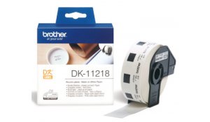 Brother DK-11218 (papírové / kulaté, průměr 24 mm -1000ks) originální