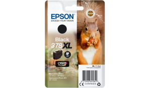 Epson Singlepack Black 378 XL Claria Photo HD Ink originální