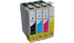 Epson T1295 CMYK -  kompatibilní multipack Topprint, CMYK s čipy