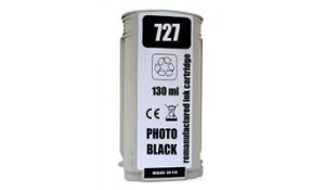 HP B3P23A  - kompatibilní foto černá tisková kazeta 727