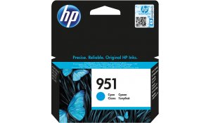 HP 951 azurová inkoustová kazeta, CN050AE originální