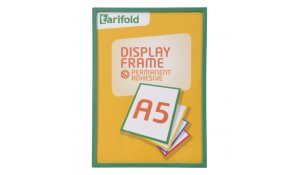 Display Frame samolepící rámečky A5 zelené, 10ks