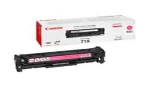 Canon toner CRG-718M, purpurový originální