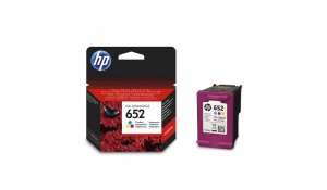 HP 652 3barevná ink kazeta, F6V24AE originální, 5ml