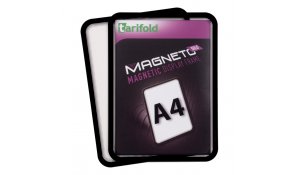 Magneto Solo - magnetický rámeček A4, černý - 4ks