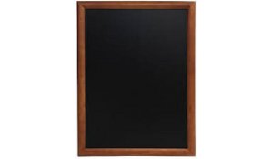 Nástěnná popisovací tabule UNIVERSAL, 60x80 cm, tmavě hnědá