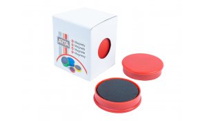 Magnety ARTA průměr 40mm, červené (4ks v balení)