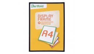 Display Frame samolepící rámečky A4 černý, 5ks