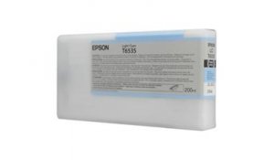 Epson T6535 Light Cyan Ink Cartridge (200ml) originální