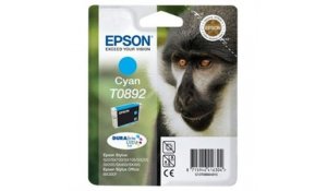 EPSON Cyan Ink Cartridge SX10x 20x 40x  (T0892) originální