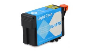 EPSON T1575 - kompatibilní světle modrá inkoustová kazeta