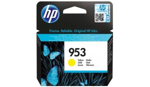 HP 953 žlutá inkoustová kazeta, F6U14AE originální