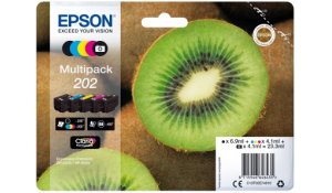 EPSON multipack 5 barev,202 Premium Ink,standard originální