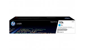 HP 117A Azurový Laser Toner, W2071A originální