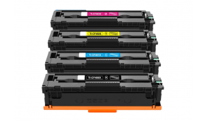 HP CF400X, CF401X, CF402X, CF403X - kompatibilní sada 4 barev 201X 