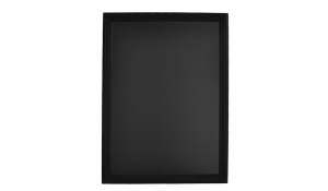 Nástěnná popisovací tabule UNIVERSAL, 60x80 cm, černá
