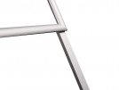 Stříbrný reklamní A stojan s ostrými rohy A1 - profil 25 mm, obr. 5