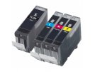 Canon PGI-5 + CLI-8CMY - kompatibilní multibalení 4 cartridge s čipy, obr. 3