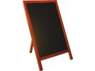 Nabídková stojanová tabule jednostranná s opěrkou 55x85 cm, mahagon, obr. 2