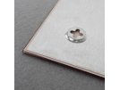 Skleněná magnetická tabule 100x100 cm – bílá, obr. 3