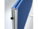 Moderační textilní tabule modrá 120x150cm - skládací, obr. 3